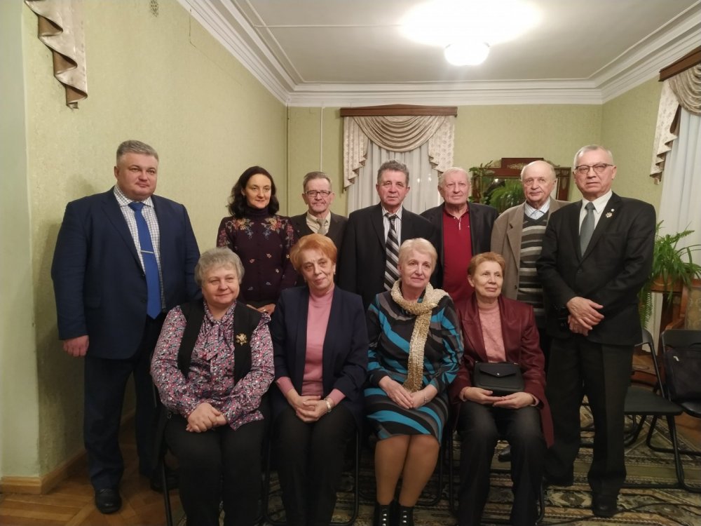Ганаровыя госці вечарыны